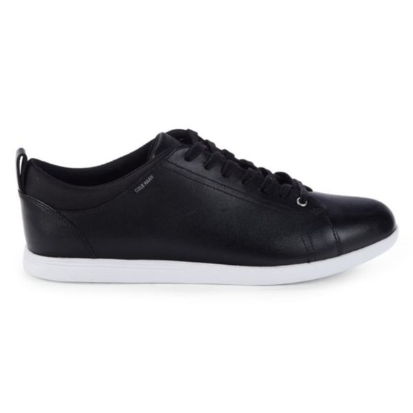 Cole Haan Women's Carly Black Sneakers size 7.5 and 9.5 - Picture 1 of 6